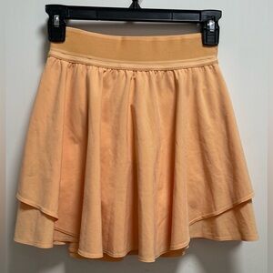 Lululemon Court Rival High Rise Skort Sz 2 Color Summer Glow Pickle Tennis Ball